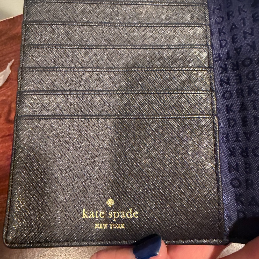 Kate Spade Laurel Way Multicolor Striped Crossbody and Passport wallet. - Picture 13 of 15